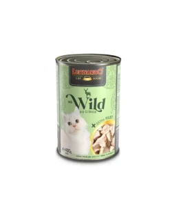 LEONARDO venaison avec extra filet nourriture pour chat humide 400 g