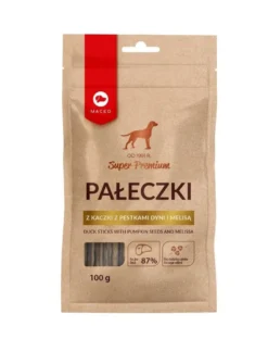 MACED Super Premium Bastoncini di anatra con semi di zucca e melissa 100 g