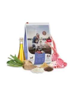 MERA Dog Pure Sensitive Adult Mini Lamb Rice 4 kg agnello e riso, cibo secco per cani sensibili di piccola taglia