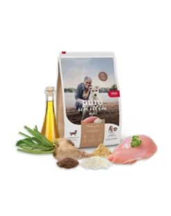 MERA Dog Pure Sensitive Adult Mini Turkey Rice 4 kg tacchino e riso, cibo secco per cani sensibili di piccole razze