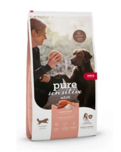 MERA Dog Pure Sensitive Adult Salmon Rice 4 kg salmone e riso, cibo secco per cani sensibili