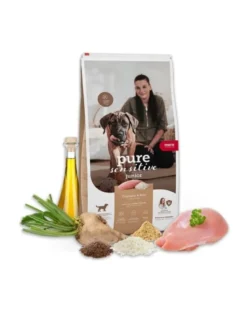 MERA Dog Pure Sensitive Junior Turkey Rice 4 kg tacchino e riso, cibo secco per cuccioli sensibili