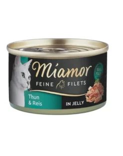MIAMOR Cibo umido per gatti tonno e riso 100 g