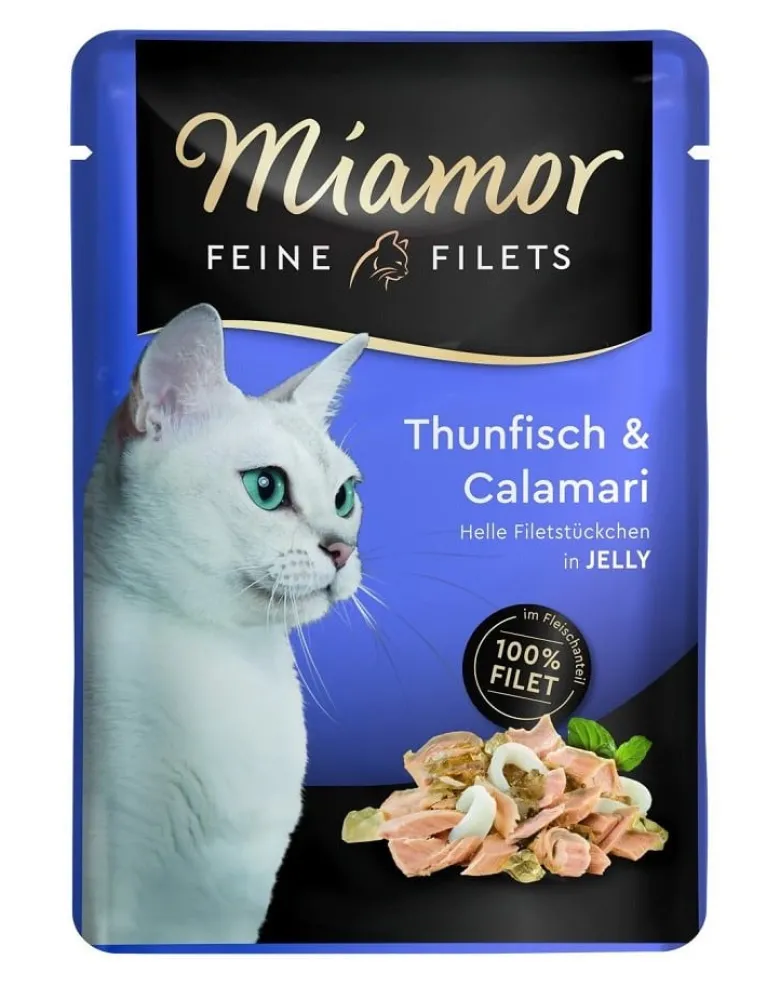 MIAMOR Feine Filetti di tonno e calamari 100 g bustina