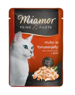 MIAMOR Filetti felini Pollo con pomodoro in gelatina 100 g