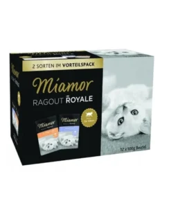 MIAMOR Multibox bustine in gelatina per gattini 12x100g con pollame e manzo