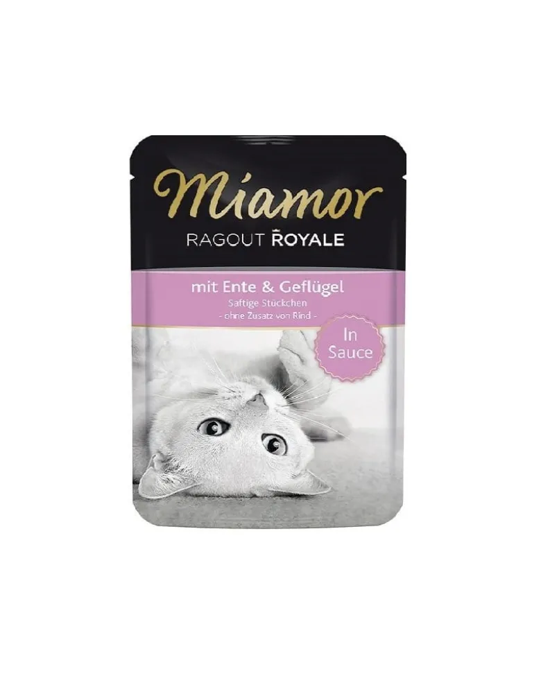 MIAMOR Ragù d'anatra Royale con pollo in salsa 100 g