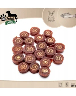 MR. PRETZEL Sushi di coniglio e merluzzo 500 g snack per cani