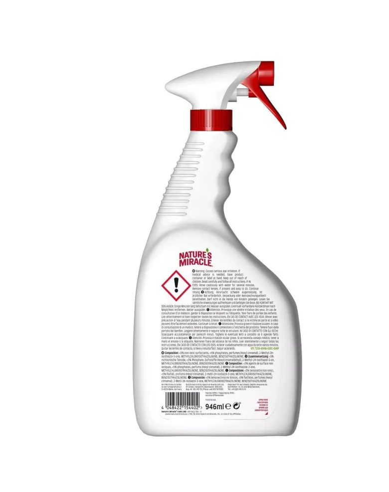 NATURE'S MIRACLE Stain&Odour Remover Dog melone946 ml