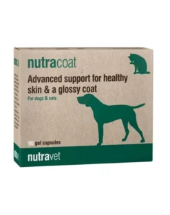NUTRAVET Nutracoat 90 capsule per la salute della pelle e del pelo di cani e gatti