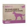 NUTRAVET Nutraflora 12 capsule probiotiche che favoriscono la salute intestinale e il sistema immunitario di cani e gatti