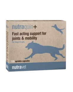 NUTRAVET Nutraquin+ 120 capsule per le articolazioni di cani e gatti