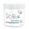 OVER ZOO Ear Wipes salviette per la cura delle orecchie per cani, gatti e roditori 50 pz.