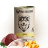 PAKA ZWIERZAKA Alimento per cani a base di coniglio e cinghiale con zucca 400 g