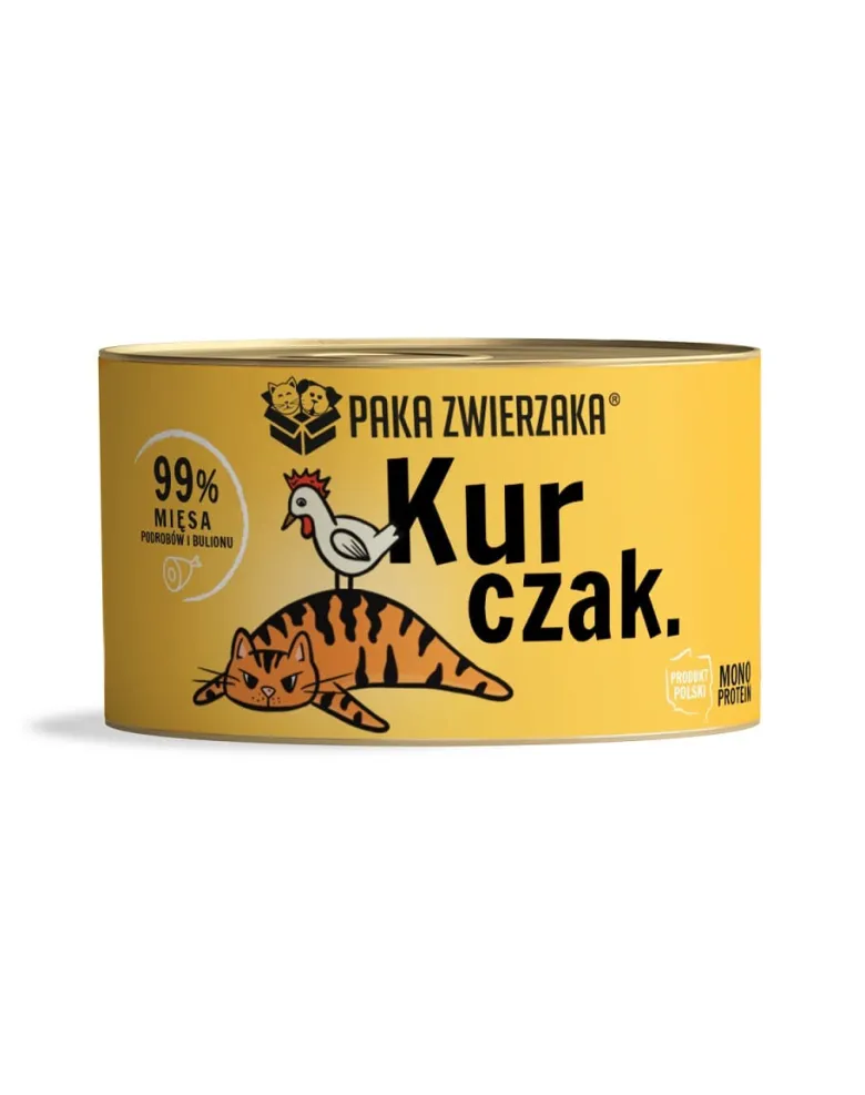 PAKA ZWIERZAKA Cibo umido Pollo per gatti 200 g