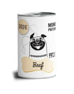 PAKA ZWIERZAKA PEPE Beef 99% (manzo) 800 g alimento monoproteico