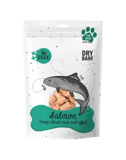 PAKA ZWIERZAKA PEPE Freeze-dried pesce liofilizzato Filetto di salmone per cani 60 g