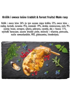 PAKA ZWIERZAKA Seventh Heaven Coniglio con frutti di bosco S 1,5kg