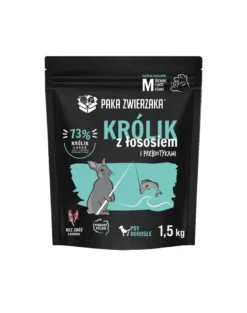 PAKA ZWIERZAKA Seventh Heaven Coniglio con salmone M 1,5kg