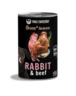PAKA ZWIERZAKA Seventh Heaven Coniglio e manzo 400 g