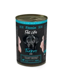 Paté per cani FITMIN For Life con tacchino 400g