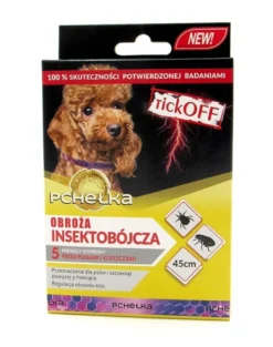 PCHEŁKA TickOff Collare insetticida per cani 45 cm