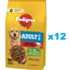 PEDIGREE Adult 12x500g alimento completo con manzo e verdure per cani di taglia grande e media