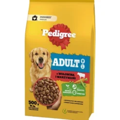 PEDIGREE Adult 12x500g alimento completo con manzo e verdure per cani di taglia grande e media