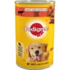 PEDIGREE cibo umido completo con manzo in gelatina per cani adulti 1200g