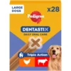 PEDIGREE DentaStix (razze grandi) Snack per cani 28 pz. - 4x270g
