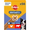 PEDIGREE DentaStix (razze medie) snack dentali per cani 56 pezzi - 8x180 g