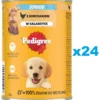 PEDIGREE Junior 24x400g cibo umido completo per cani in crescita con pollo in gelatina