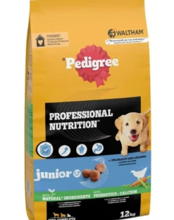 PEDIGREE Professional Nutrition Junior con Pollo e Verdure 12 kg crocchette per cuccioli di razze medie e grandi