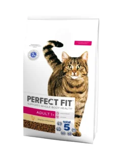 PERFECT FIT Adult 1+ Alimento secco completo ricco di pollo da 7 kg per gatti adulti
