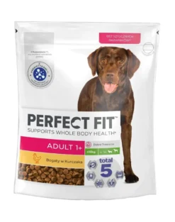 PERFECT FIT Adult 1+Alimento secco completo ricco di pollo per cani adulti di razza grande 825g