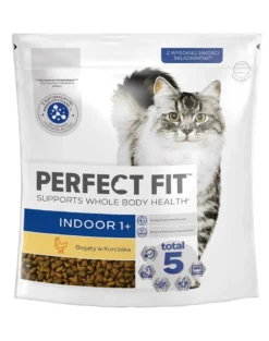 PERFECT FIT (Indoor 1+) 750 g Ricco di pollo - cibo secco per gatti che vivono in casa