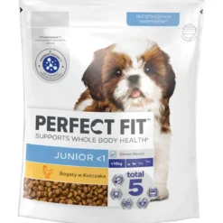 PERFECT FIT Junior <1 Alimento secco completo ricco di pollo per cuccioli di taglia piccola 6x825g