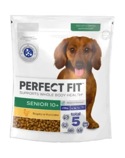 PERFECT FIT Senior 10+ Alimento secco completo ricco di pollo per cani di taglia piccola oltre 10 anni 6 x 825g