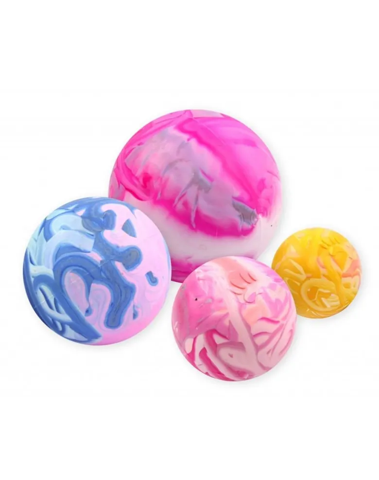 PET NOVA DOG LIFE STYLE Boule flottante pleine taille 8cm multicolore arôme vanille