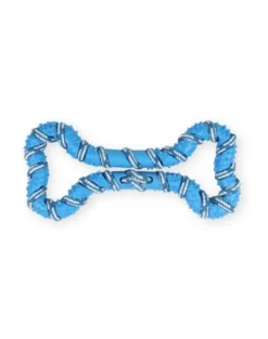 PET NOVA DOG LIFE STYLE Corda per osso di cane 20 cm, blu, aroma di menta