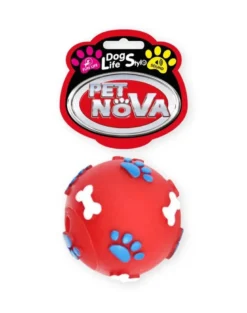 PET NOVA DOG LIFE STYLE Pallina rossa 6 cm