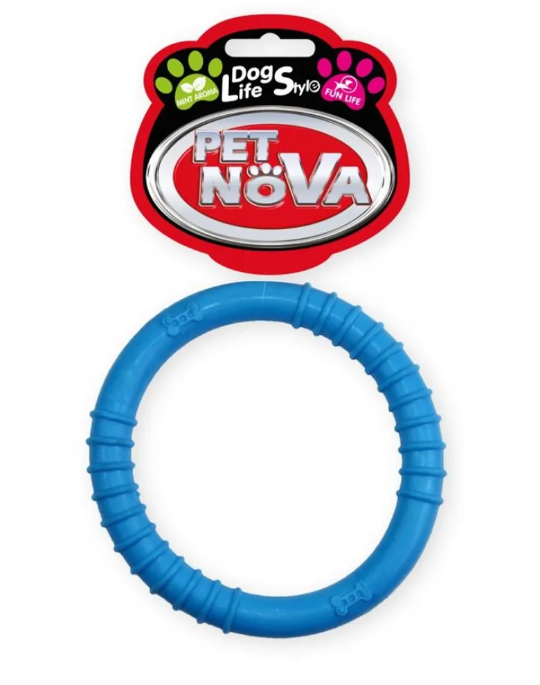 PET NOVA DOG LIFE STYLE Ringo 9,5 cm, blu, gusto menta