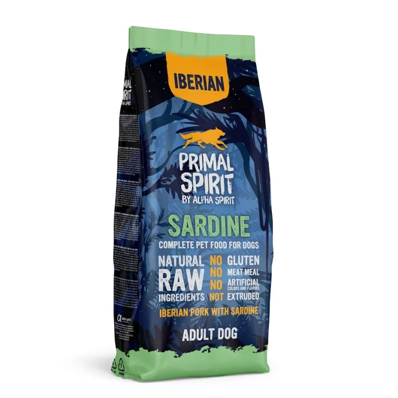 PRIMAL SPIRIT Iberian Adult Sardine 2x12kgcon sardine per cani adulti