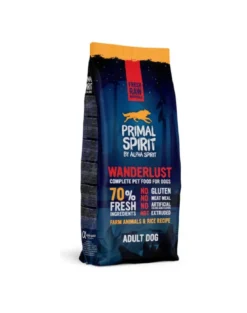 PRIMAL SPIRIT Wanderlust cibo morbido per cani pollo e riso 12 kg