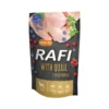 RAFI Alimento umido per cani con quaglia, mirtilli e mirtilli rossi 500g