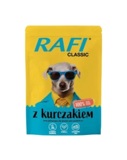 RAFI Classic cibo umido conpollo per cani 400g