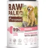 RAW PALEO Pork Lamb Puppy 400g alimento umido con carne di maiale e agnello per cuccioli