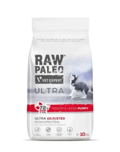 RAW PALEO Ultra Beef Medium&Large Puppy 10kg per cuccioli di razza media e grande manzo