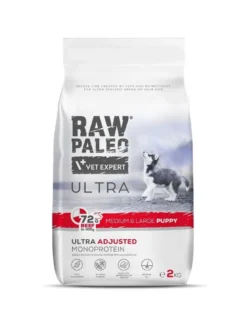 RAW PALEO Ultra Beef Medium&Large Puppy 2kg per cuccioli di taglia media e grande manzo