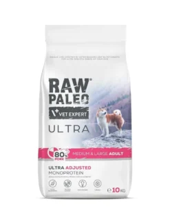 RAW PALEO Ultra Pork Medium&Large Adult con maiale 10kg per cani adulti di razze medie e grandi
